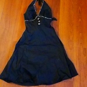 Rock Steady Pinup Halter dress